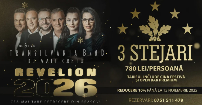 Revelion Complex 3 Stejari 2026 Brasov